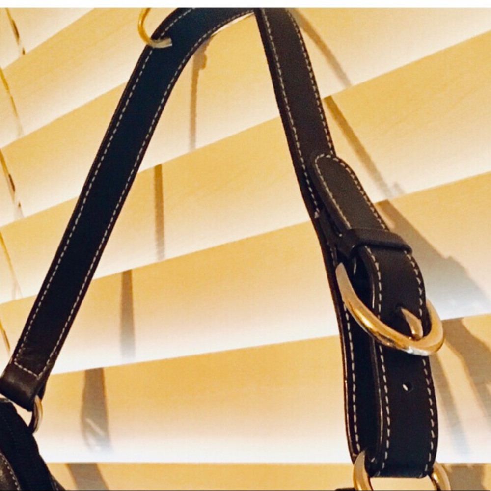 ‼️SOLD‼️ LAUREN RALPH LAUREN Leather Shoulder Bag - Picture 3 of 6